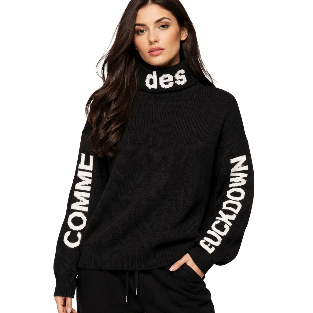 Maglia dolcevita – Comme des fuckdown